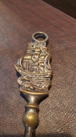 antiquites-collections-grand-chausse-pieds-anglais-en-metal-argente-poignee-forme-bateau-voilier-marin-staoueli-alger-algerie