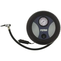 Mini compresseur gonfle pneu 10 BAR - FERM CRM1051 - 12 V ALLUME-CIGARE - MANOMETRE
