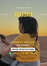  Avec Kherdja , partez découvrir Ghardaïa par avion