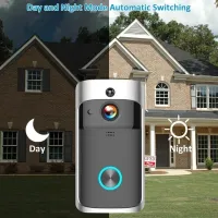V6 Video Doorbell WIFI SMART SANS FIL SÉCURITÉ SONNERIE SMART HD 1080P INTERCOM VISUEL ENREGISTREMEN