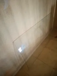 Présentoir,زجاج مقوس
