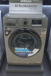 MACHINE A LAVER Samsung FRONT 8KG 1400TR INOX LAVE LINGE - WW80TA046AX