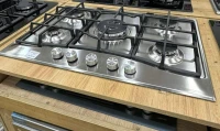Tables de cuisson à gaz 5 feux inox  Ariston original ita
