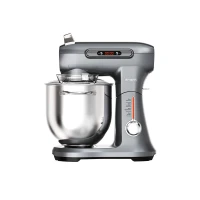 Pétrin NARDI MAESTRO PASTA Multi Fonctions Afficheur Numérique-1500W-6,5L- Argent_Inox NP-MP2SG 
