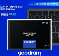 GOODRAM CX400 256GB SATA III - 6 GB/S - CX400-256-G2 ORIGINAL