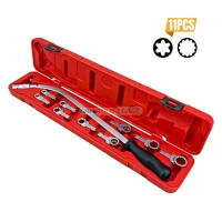 JEUX CLE POUR TENDEUR DE COURROIE 11PCS TOPTUL