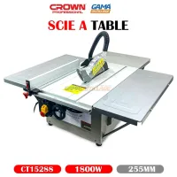 SCIE A TABLE 255MM 1800W CROWN
