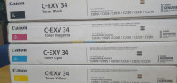 cartridges-toners-pack-4-toner-canon-c-exv34-bcym-chevalley-setif-alger-algeria