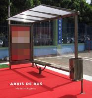 industrie-fabrication-abris-de-bus-metroline-oran-algerie