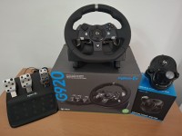 Volant Logitech G920 + Shifter comme neuf