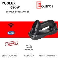 LECTEUR CODE BARRE DOUCHETTE SANS FIL 2D POSLUX 580W