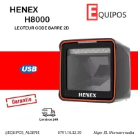 LECTEUR CODE BARRE FIX 2D HENEX H8000