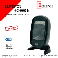 LECTEUR CODE BARRE FIX 2D HENEX 666N