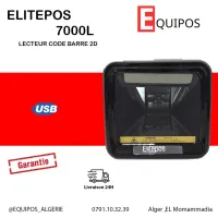 LECTEUR CODE BARRE FIX 2D ELITEPOS 7000L
