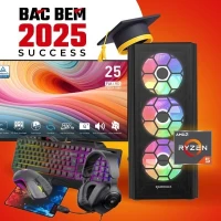 PROMO BEM BAC GAMING PC AMD RYZEN5 5600G + MONITOR MSI PRO MP252 E2 + COMBO HAVIT KB4236
