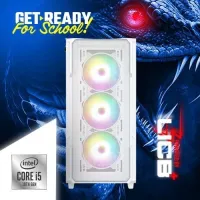 PROMO RENTRÉE SCOLAIRE Pc Gamer INTEL i5 10400F / 16GB DDR4/H510/256GB SSD/RX 580/550W/4X RGB FANS