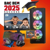 PROMO BEM BAC GAMING PC AMD RYZEN3 3200G + MONITOR MSI PRO MP225V + COMBO HAVIT KB4236