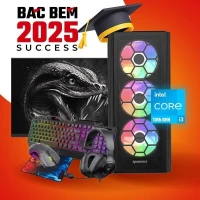 PROMO BEM BAC GAMING PC INTEL I3 13100F + MONITEUR DAHUA A200Y LM22 + COMBO HAVIT KB4236