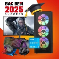 PROMO BEM BAC GAMING PC INTEL I3 13100F + MONITOR AOC 27B1H2 + COMBO HAVIT KB4236