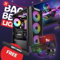 وحدات-مركزية-promo-bac-bem-config-pc-gamer-raptor-amd-ryzen5-5600-rtx-5050-16gb-ram-240gb-ssd-ecran-combo-cadeau-تلمسان-الجزائر