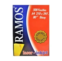 RAME DE PAPIER BLANC A4 GOLDEN RAMOS