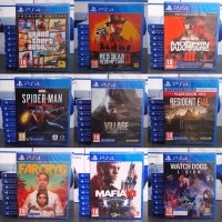 GTA 5 RED DEAD REDMPTION 2 CALL OF DUTY MODERN WARFARE 3 FC 24 SPIDER MAN WATCH DOGS RESIDENT EVIL 