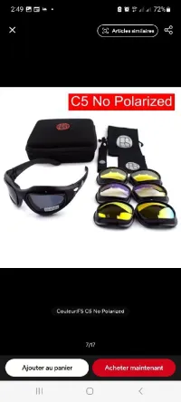 Lunettes de securitè 