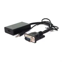 ADAPTATEUR VGA TO HDMI (BOITE PLASTIC)