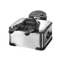 Double friteuse 4L inox Clatronic FR 3195
