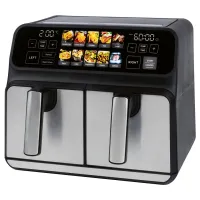 ProfiCook Friteuse à air chaud 2 compartiments 8 litres (2x4 L) PC FR 1287
