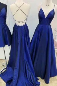 Robe soiré en satin italien