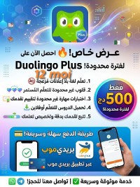 Duolingo super 12 mois