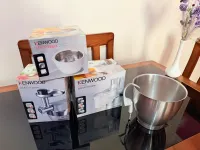Pack 3 accessoires kenwood hachoir+presse agrumes+trancheuse et un bol en supplément 