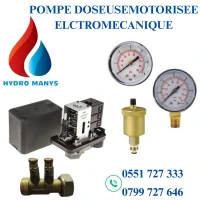 Raccordements de pression - Manomètres|Thermomètre|Régulateur de pression|Pressostat|Purgeur