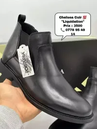 Chelsea Cuir Véritable 100% "Liquidation"
