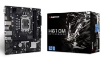 BIOSTAR H610 MHP - LGA 1700 - UATX - 2 X DDR4 - USB 3.2 - HDMI VGA - 1 X PCIe 3.0 -
