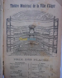 Livre Antique de l'époque coloniale française en Algérie