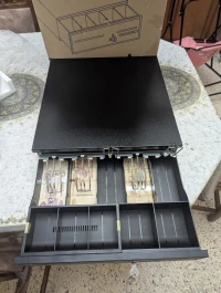 Tiroir caisse.  درج النقود 