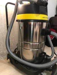 Aspirateur Eau Et Poussière Professionnel 80L 3000W Cuve Inox 3 Moteurs