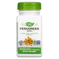 Nature's Way Graine de fenugrec Fenugreek Seed 610mg 100gélules végétaliennes