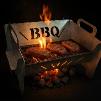 Barbecue En Tôle Galvanisée