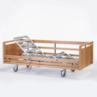 Lit médicalisé électrique en bois hêtre invacar SB 755
