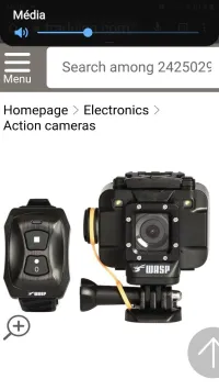 Wasp 9905 Wi-Fi Action Camera