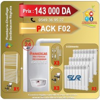 PACK AVEC KIT CHAUDIERE MURALE IMMERGAS PRO 24KW A VENTOUSE ECHANGEUR F1/F2/F3/F4/F5/F6/F7/F8 thumbnail 3