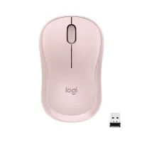Souris silencieux sans fil Bluetooth Logitech M220 Rose / blanc