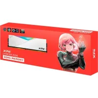 DDR5 32GO 6400MHz CL38 ADATA XPG LANCER RGB WHITE