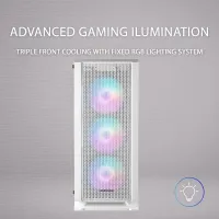 MARS GAMING MC-C WHITE ATX 3 X 12CM FARGB FAN