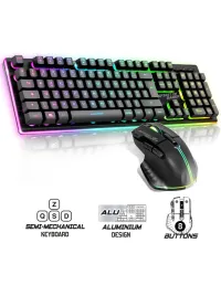 Clavier Souris Spirit Of Gamer ULTIMATE 600 WIRELESS DARK