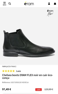 CHELSEA BOOTS ÉRAM P44