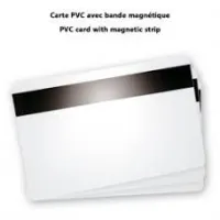Carte Pvc bande magnétique